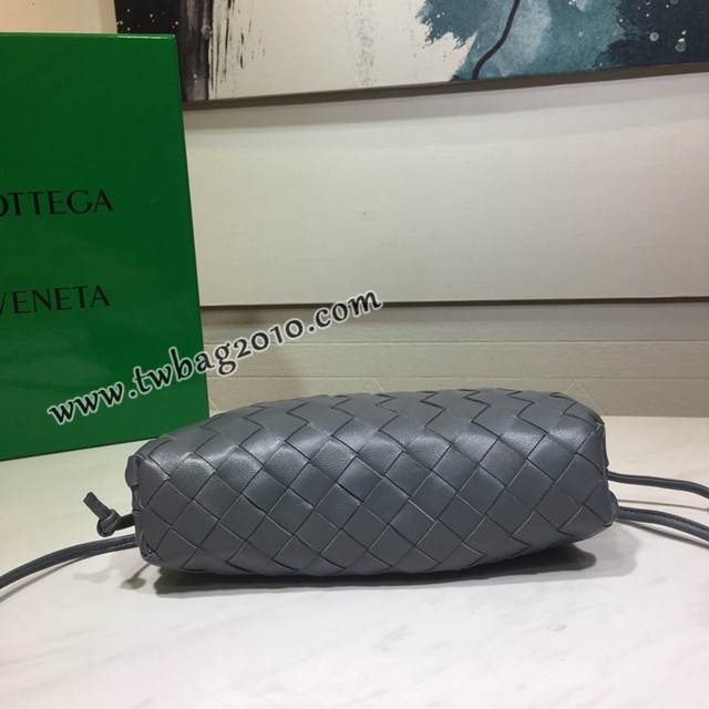 Bottega veneta高端女包 98061 寶緹嘉升級版小號編織雲朵包 BV經典款純手工編織羔羊皮女包  gxz1257